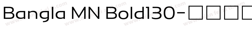 Bangla MN Bold130字体转换